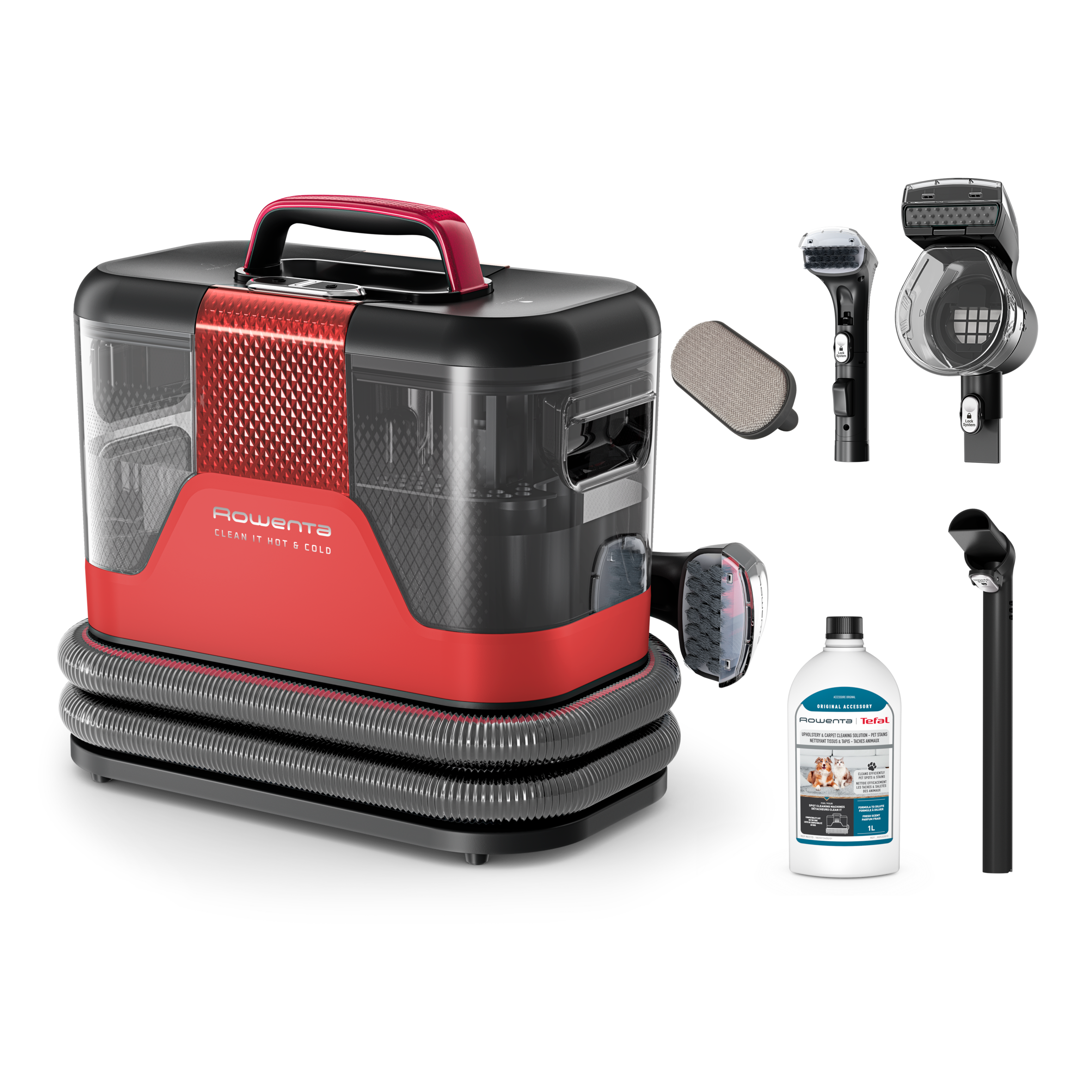 Ruční čistič skvrn a tepovač Clean It Hot & Cold Animal 1150W IN7020F0