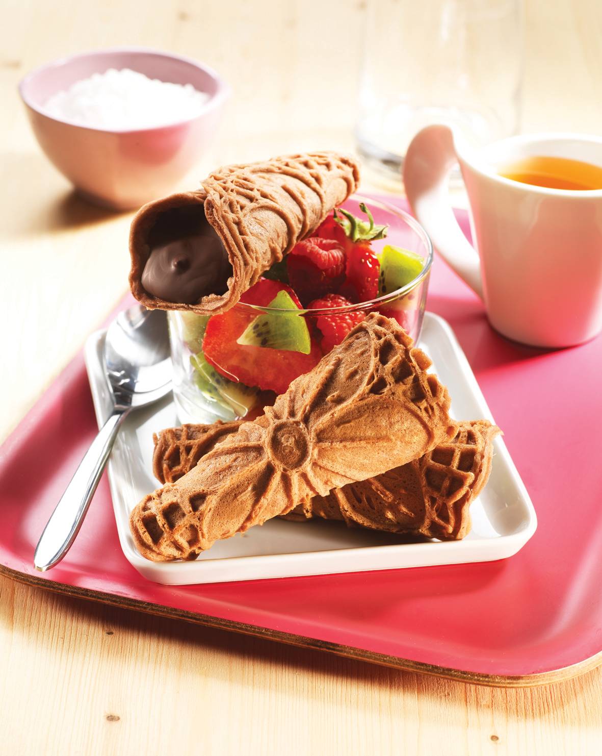 Výměnné plotýnky pro sendvičovač Tefal Snack Collection XA800712 Květinové lívance