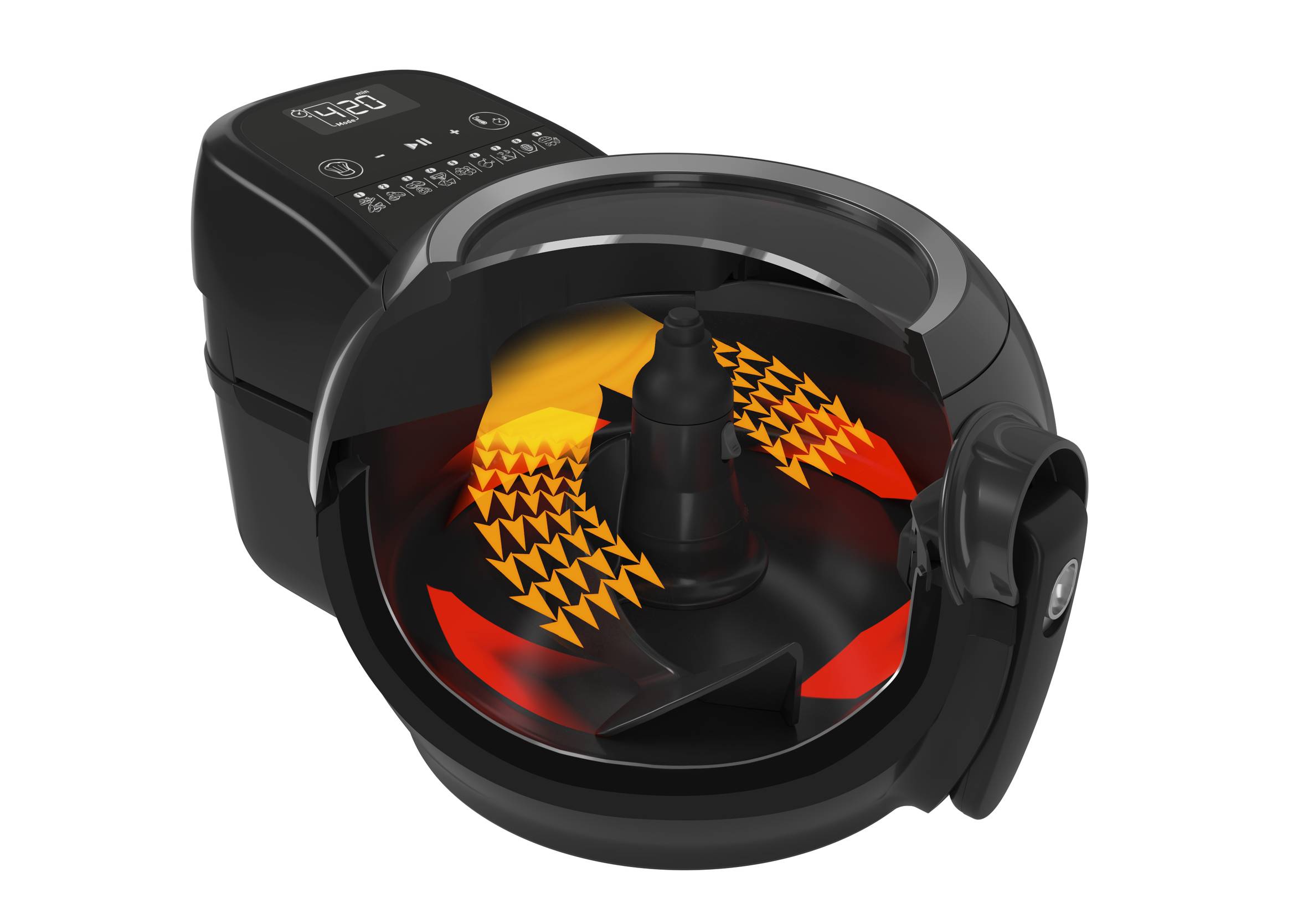 Horkovzdušná fritéza Tefal Actifry Genius FZ760830 Černá