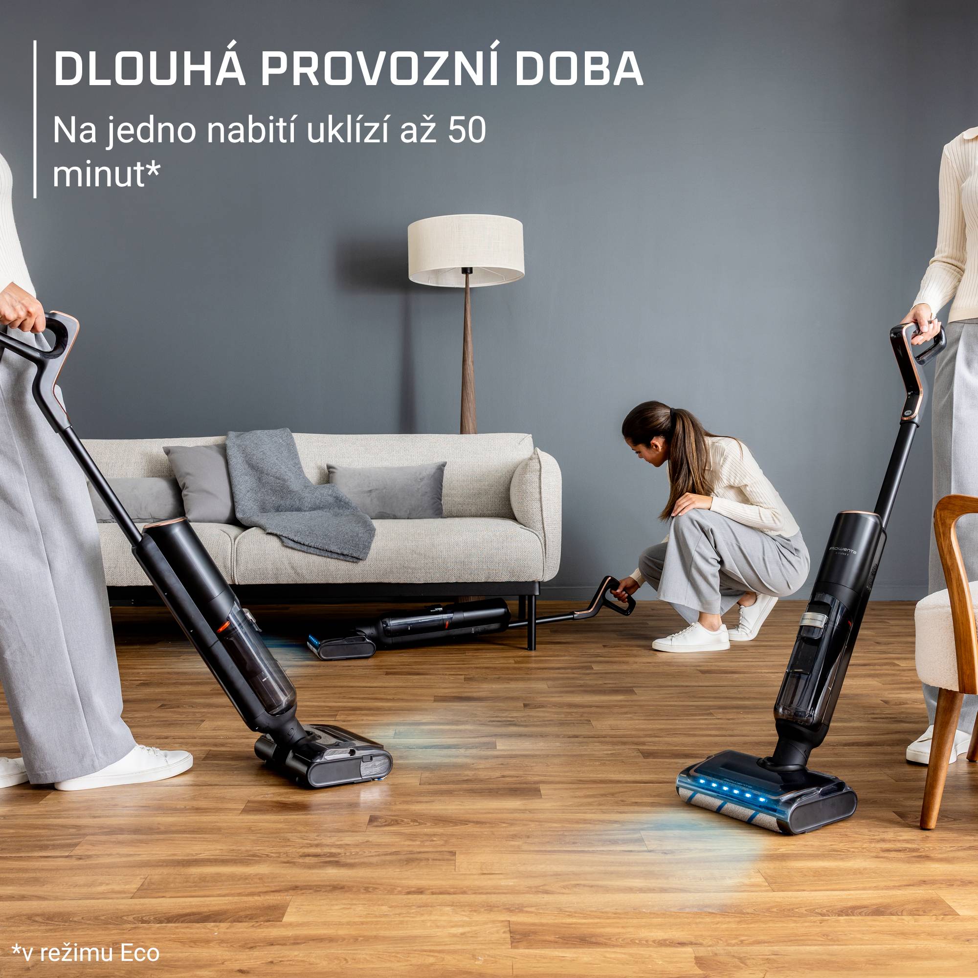 Podlahová myčka a vysavač v jednom Rowenta X-Clean 7 Auto Wet & Dry 20 000 PA GZ5736E0