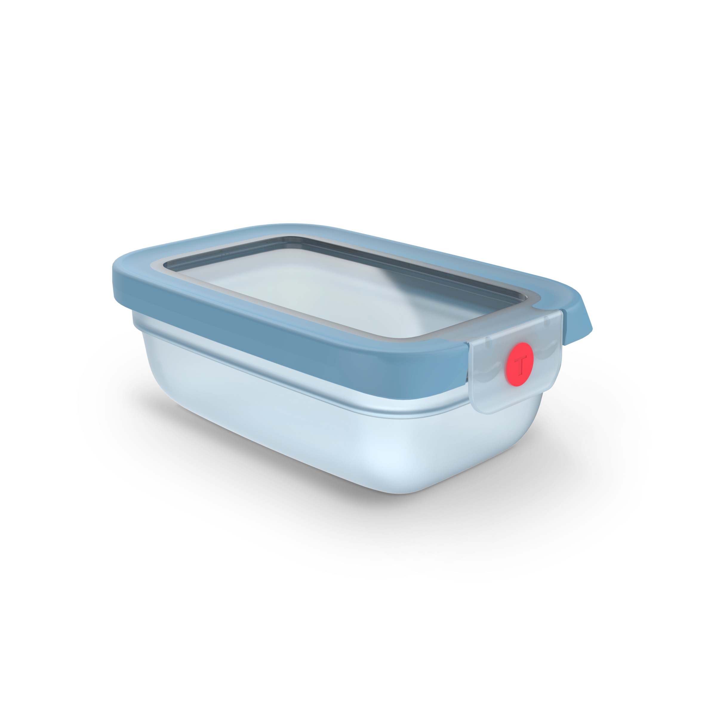 N1230510 OneClick dózy na potraviny 3 x 0,5 l modré