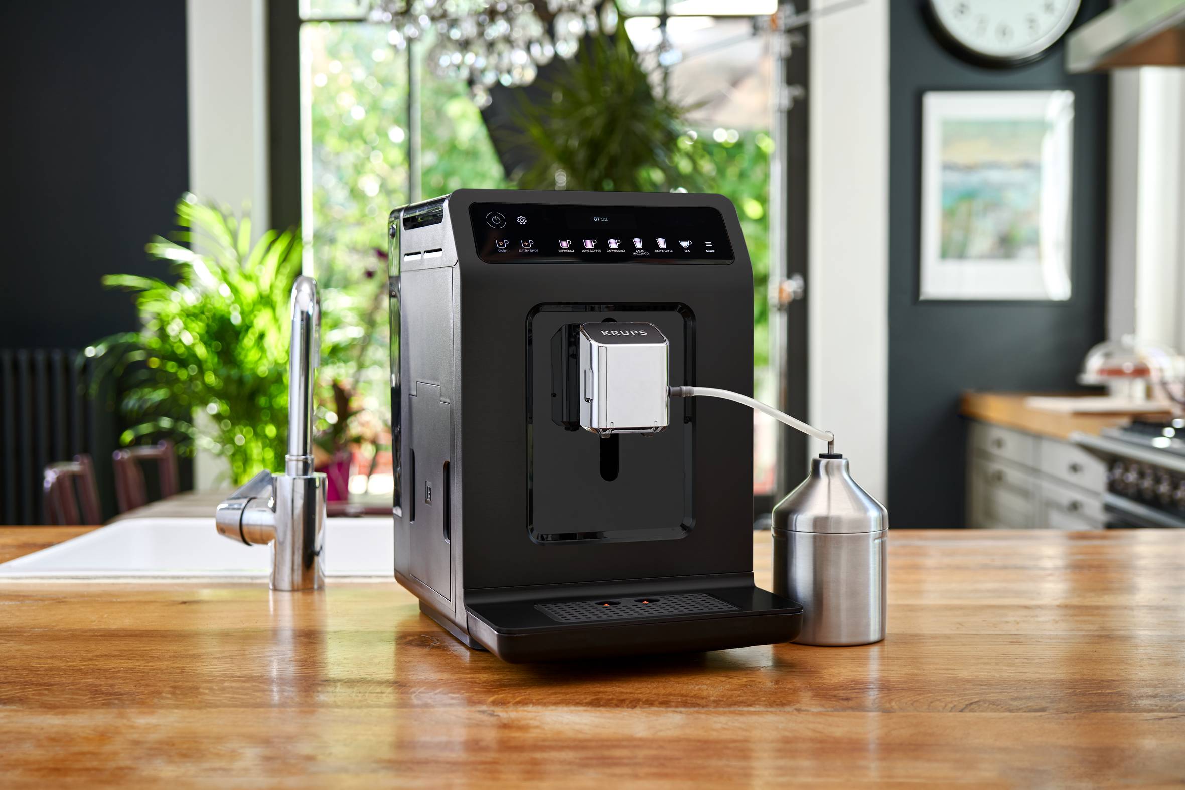 Automatický kávovar KRUPS Evidence PLUS EA894810 Černý