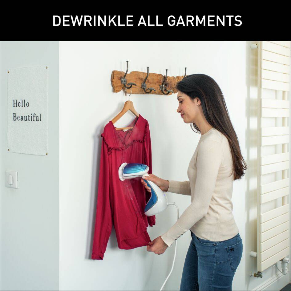 Napařovač oděvů Tefal Pure Tex DT9530E1 Světle modrý/Bílý