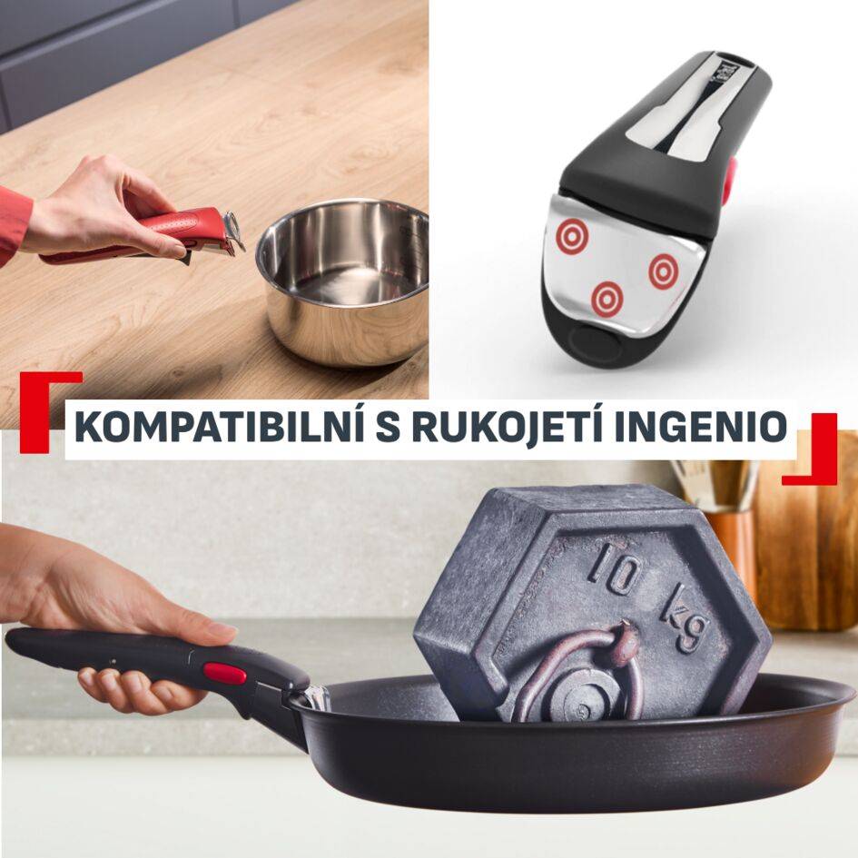 Hluboká pánev Tefal Ingenio Excellence+ P0003524 24 cm