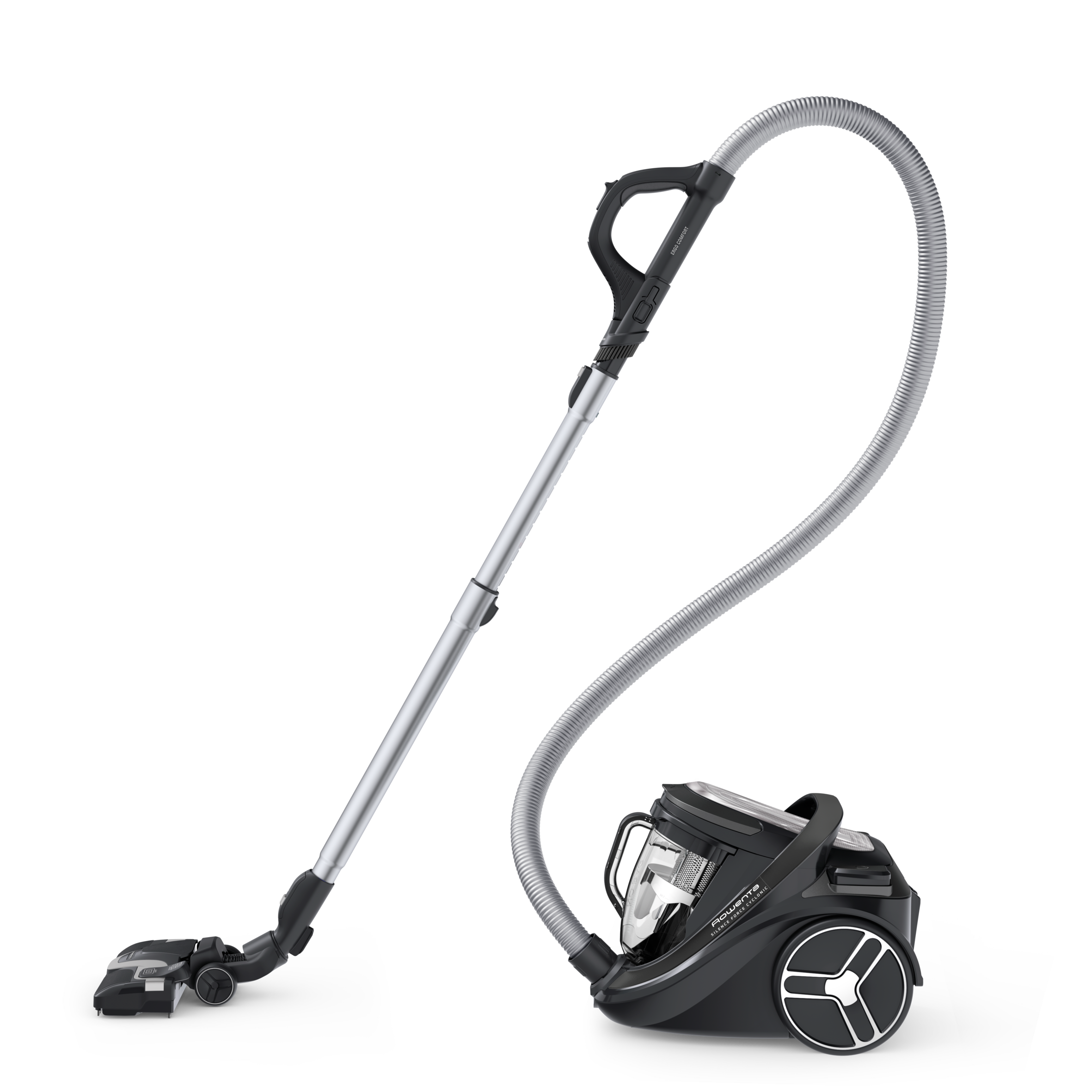 Bezsáčkový vysavač Silence Force Cyclonic Effitech® 59 dB Parquet RO7935EA