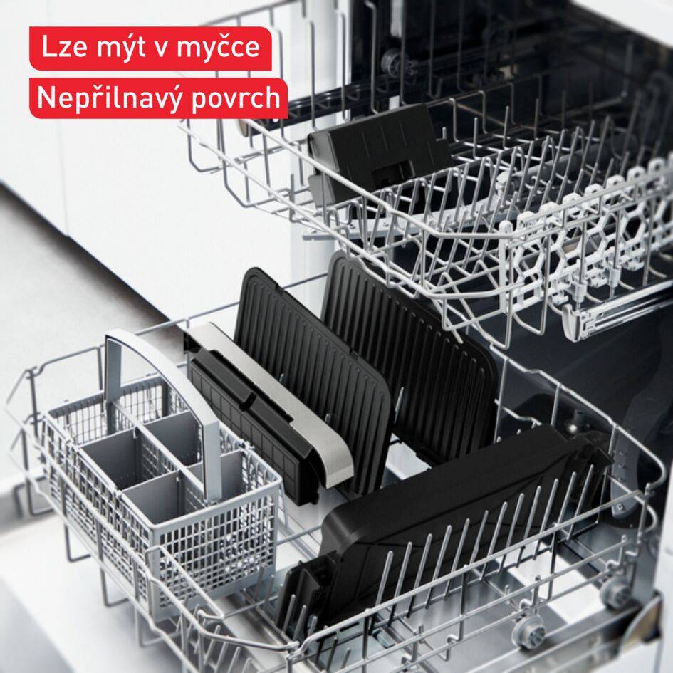 Kontaktní gril Tefal OptiGrill 4v1 XL GC784D30