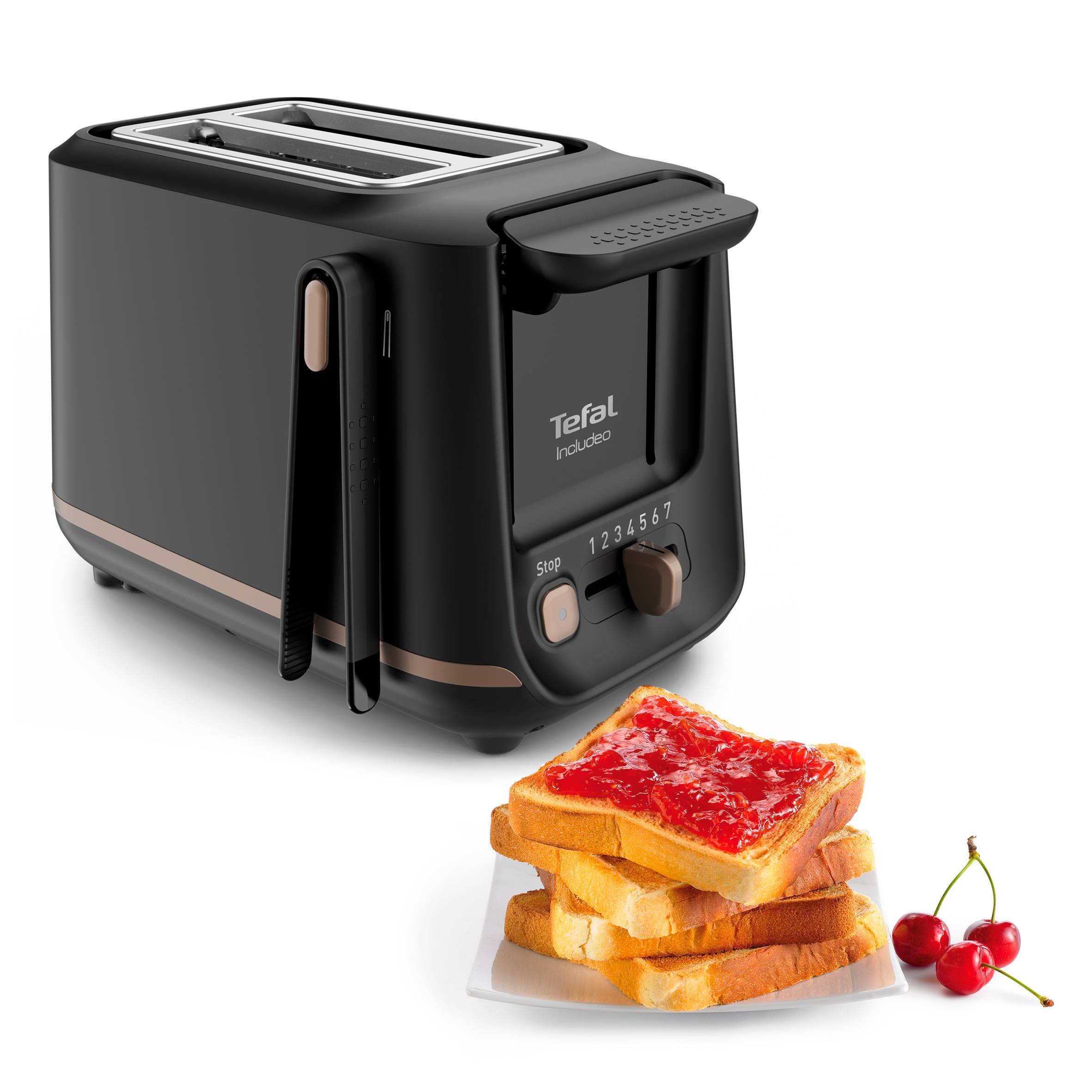 Topinkovač Tefal Includeo TT533811 Černý