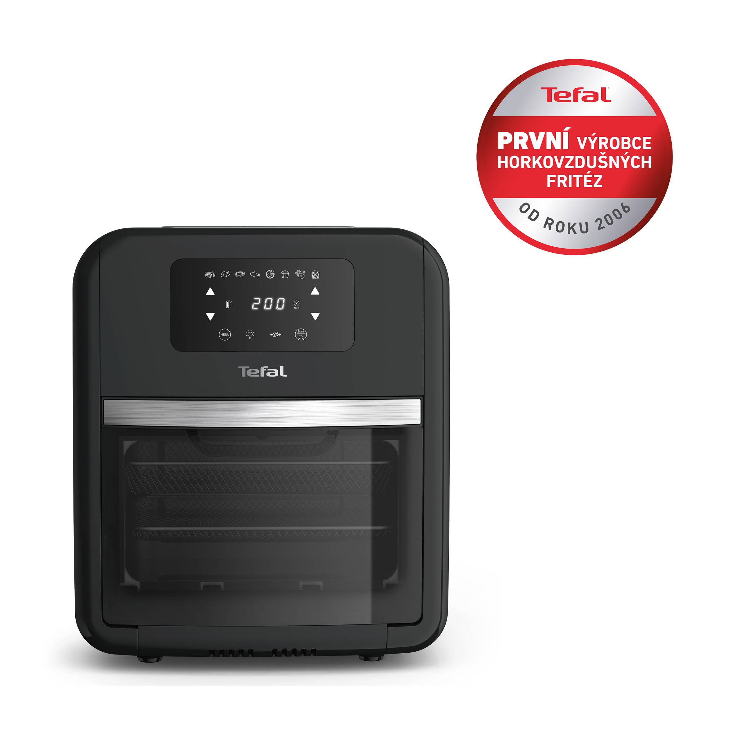 Horkovzdušná fritéza s grilem Tefal Easy Fry & Grill & Oven 9v1 FW501815 Černá