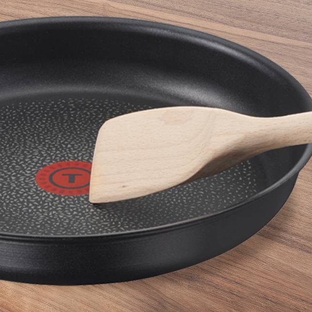 Dřevěná obracečka Tefal Ingenio Wood K2300814 Červená 33 cm