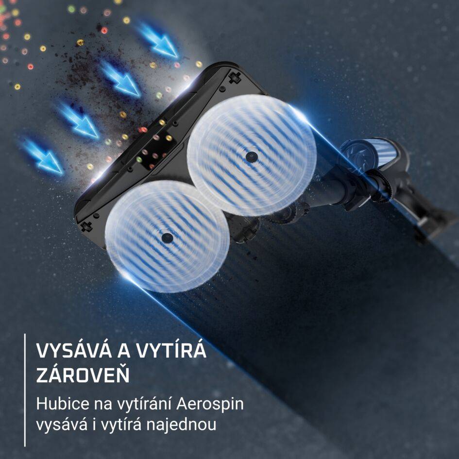 Tyčový vysavač X-Force Flex 13.60 Auto Animal Aerospin Aqua 150 AW RH9AD1WO