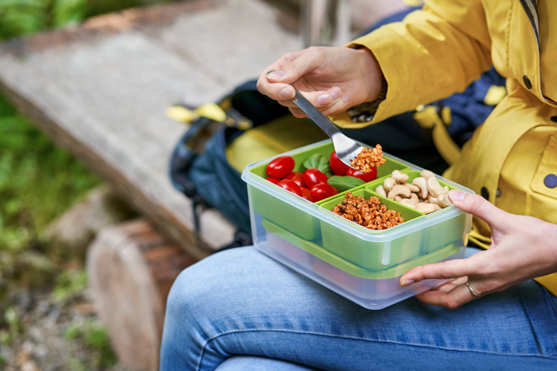 Dóza Tefal Master Seal To Go XL s vnitřními miskami N1071610 Obdélníková 2,3 l