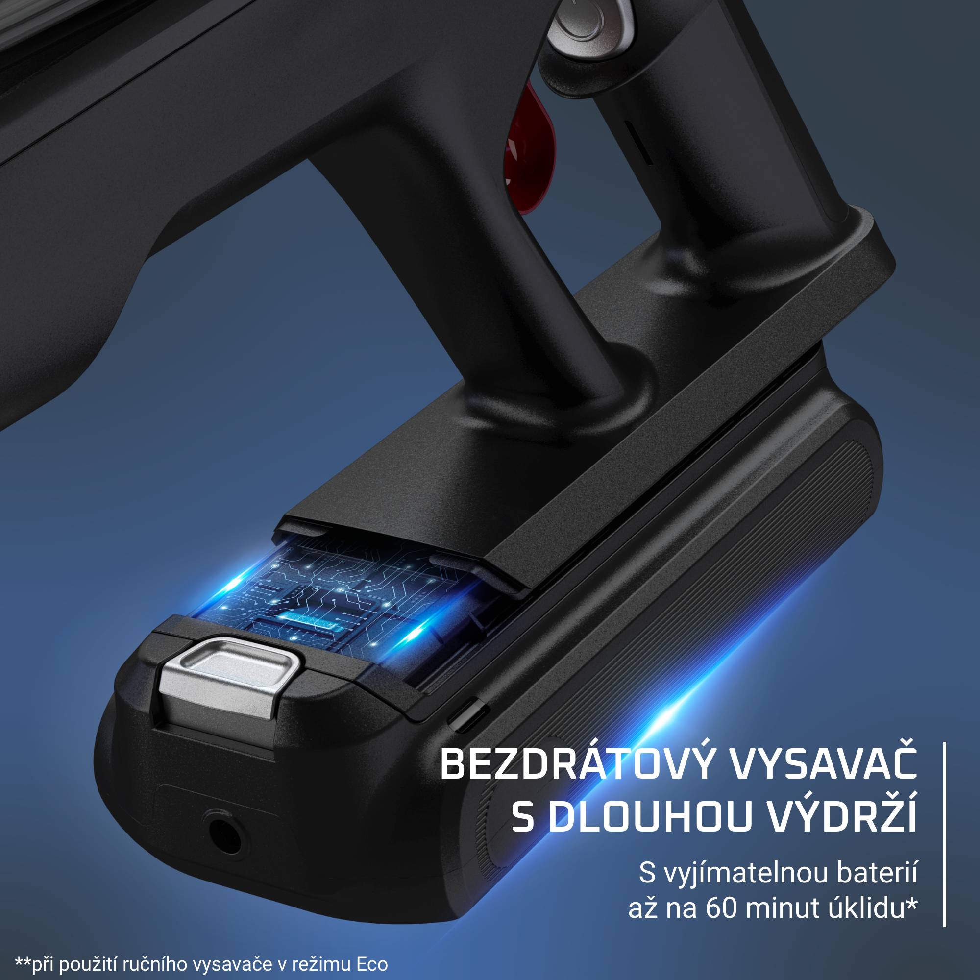 Tyčový vysavač Rowenta X-Force Flex 3v1 150 AW RH9L55E0