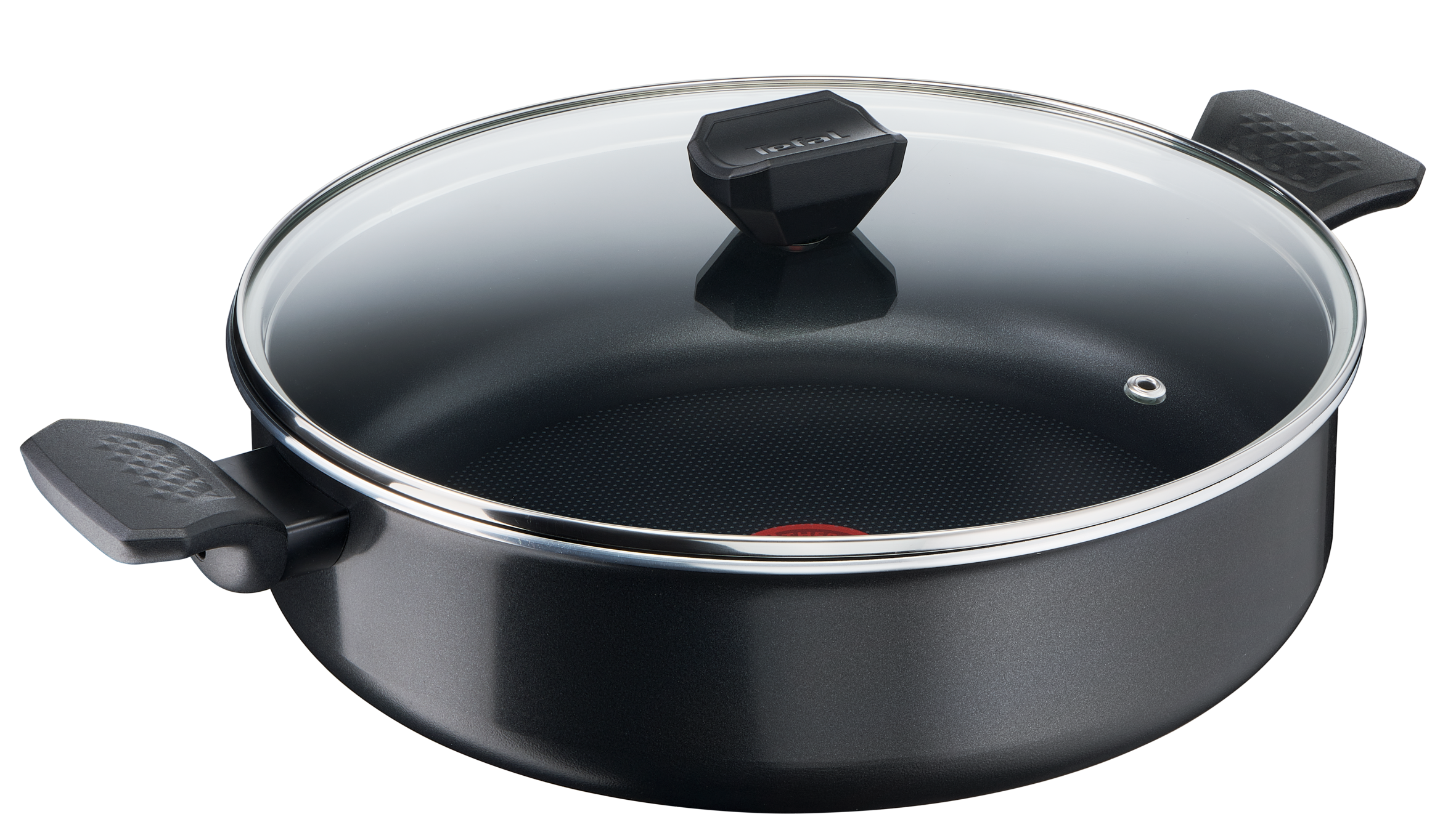 Nízký kastrol s poklicí Tefal Simply Clean B5677253 28 cm