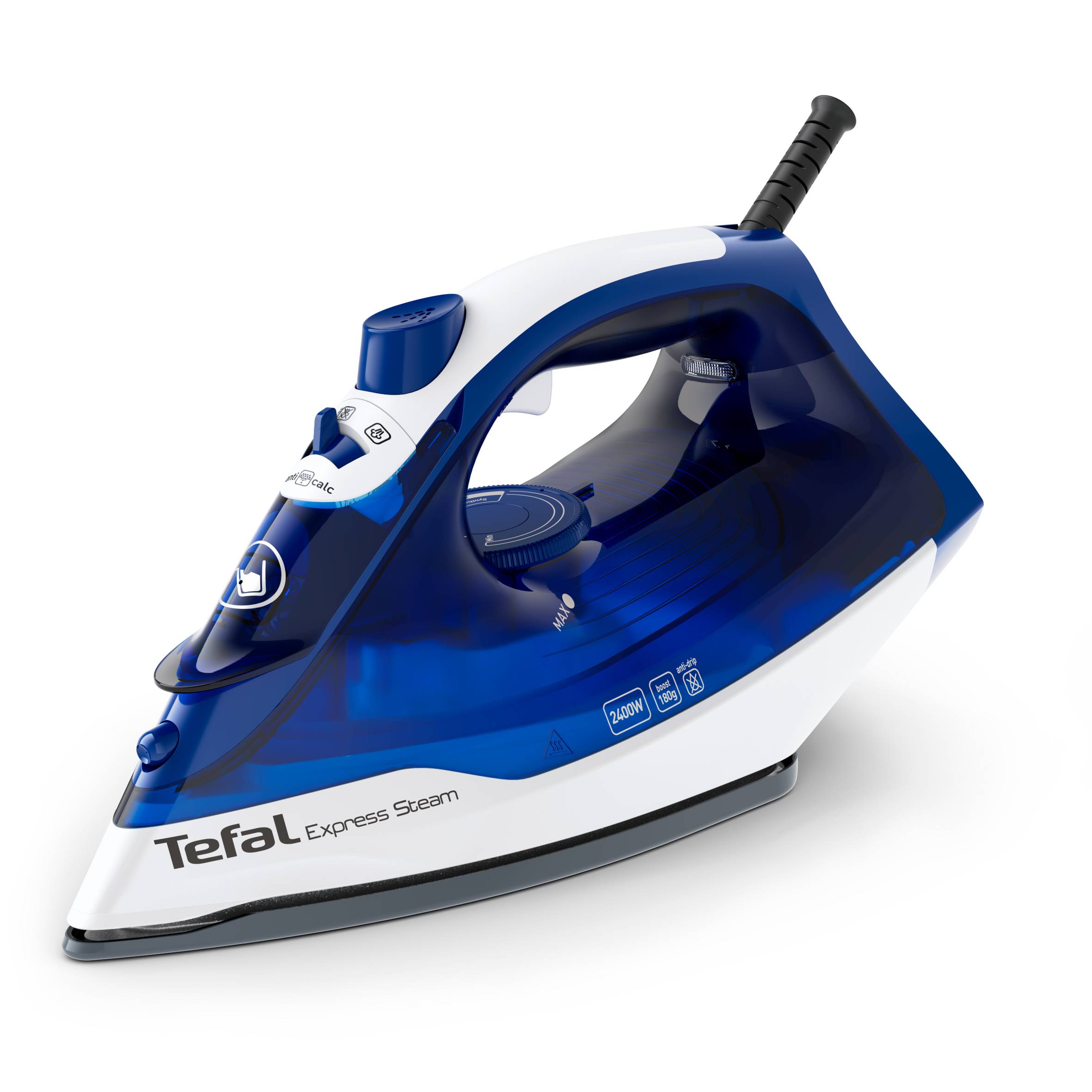 Napařovací žehlička Tefal Express Steam FV2838E0 Tmavě modrá/Bílá