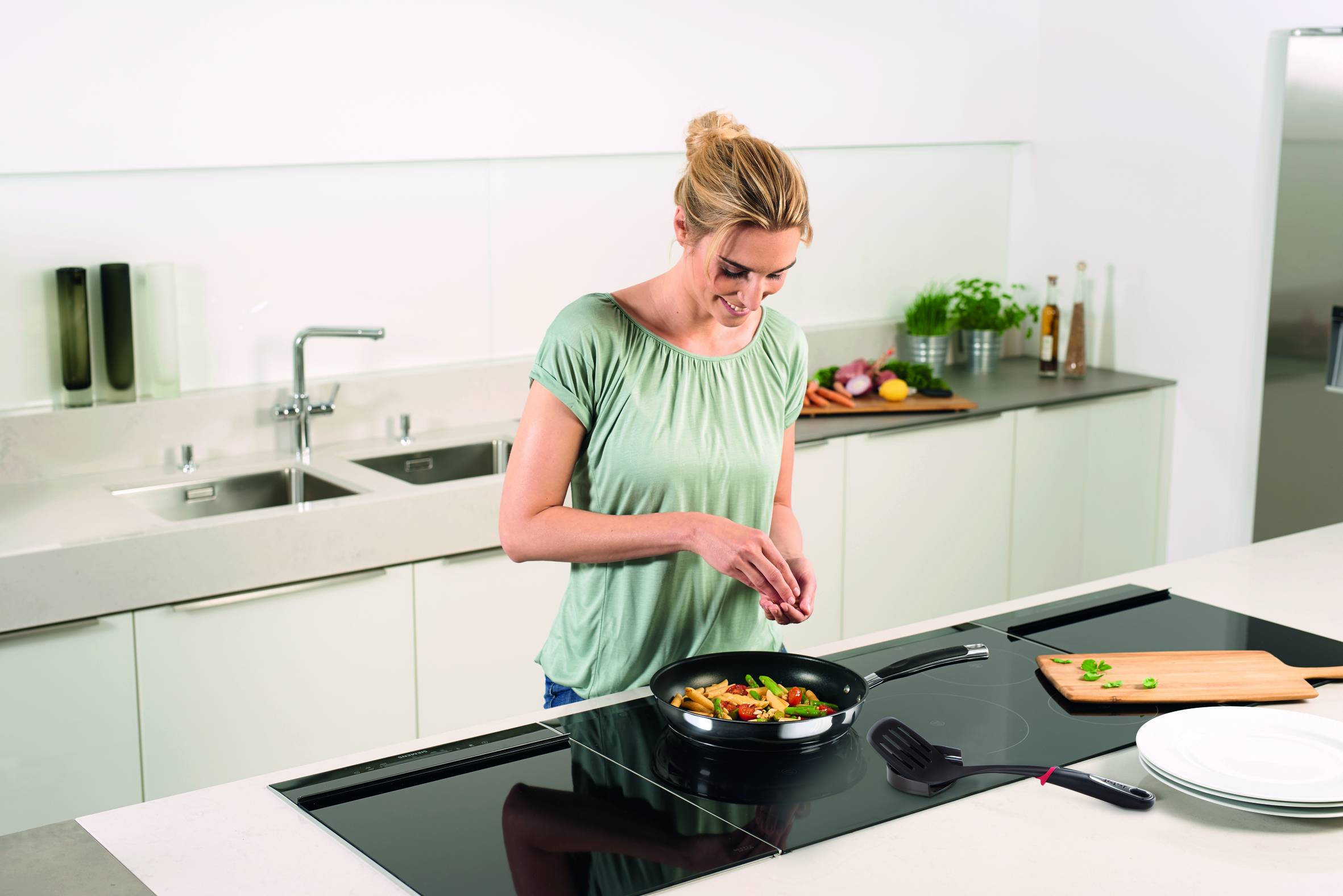 Napařovací košík Tefal Ingenio K2071614 Červený/Černý