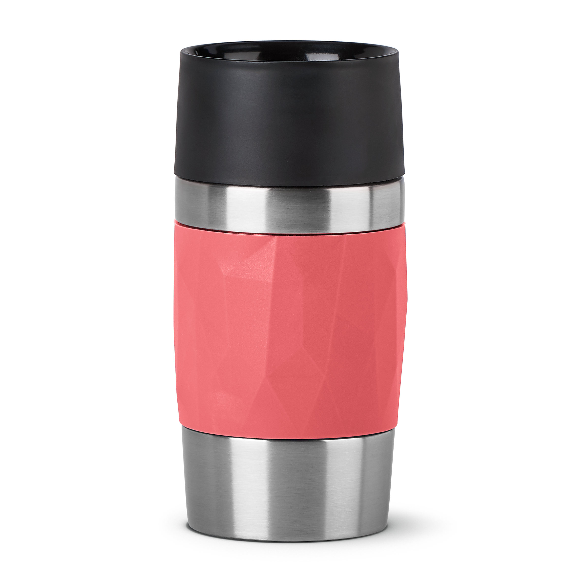 Termohrnek Tefal Travel Mug Compact N2160410 Světle červený/Nerezový 0,3 l