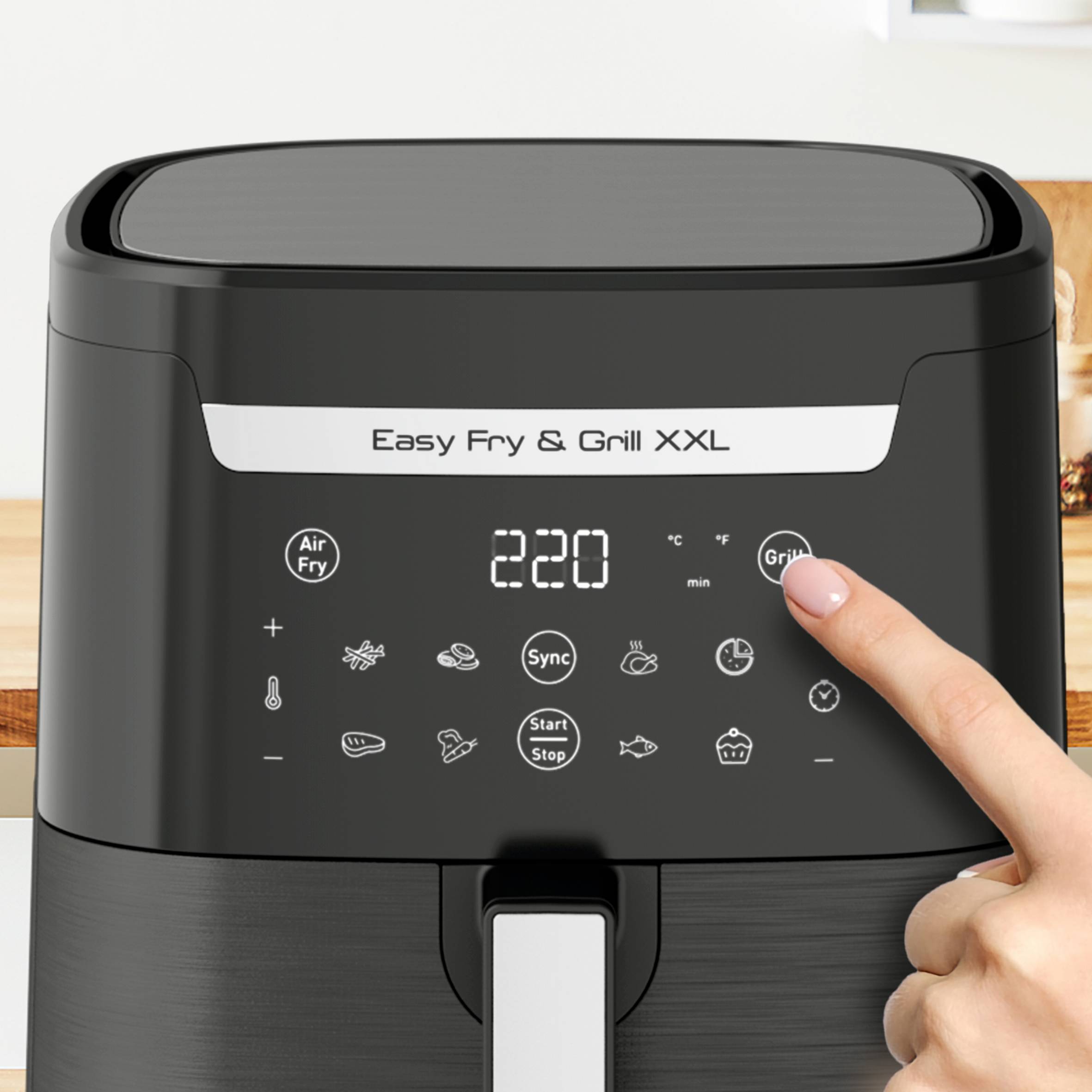 Easy Fry & Grill XXL Black