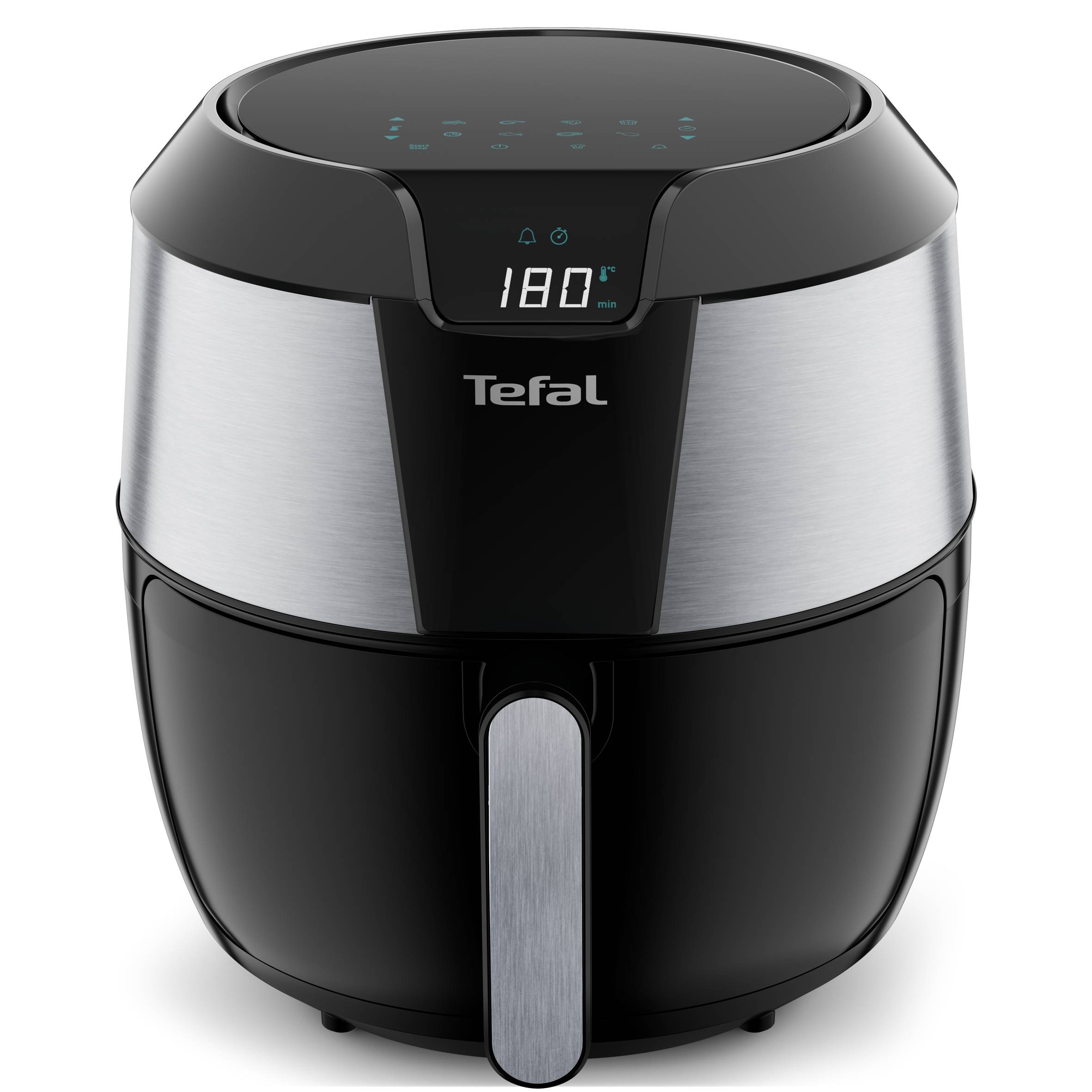 Horkovzdušná fritéza Tefal Easy Fry XXL Digital EY701D15 Nerezová/Černá