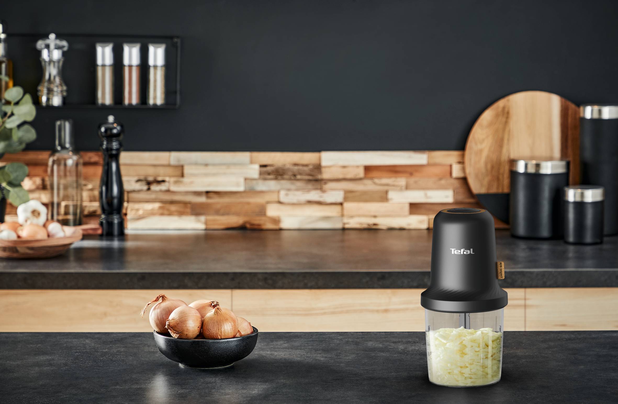 Elektrický sekáček Tefal Eco Respect MQ80E838 Černý