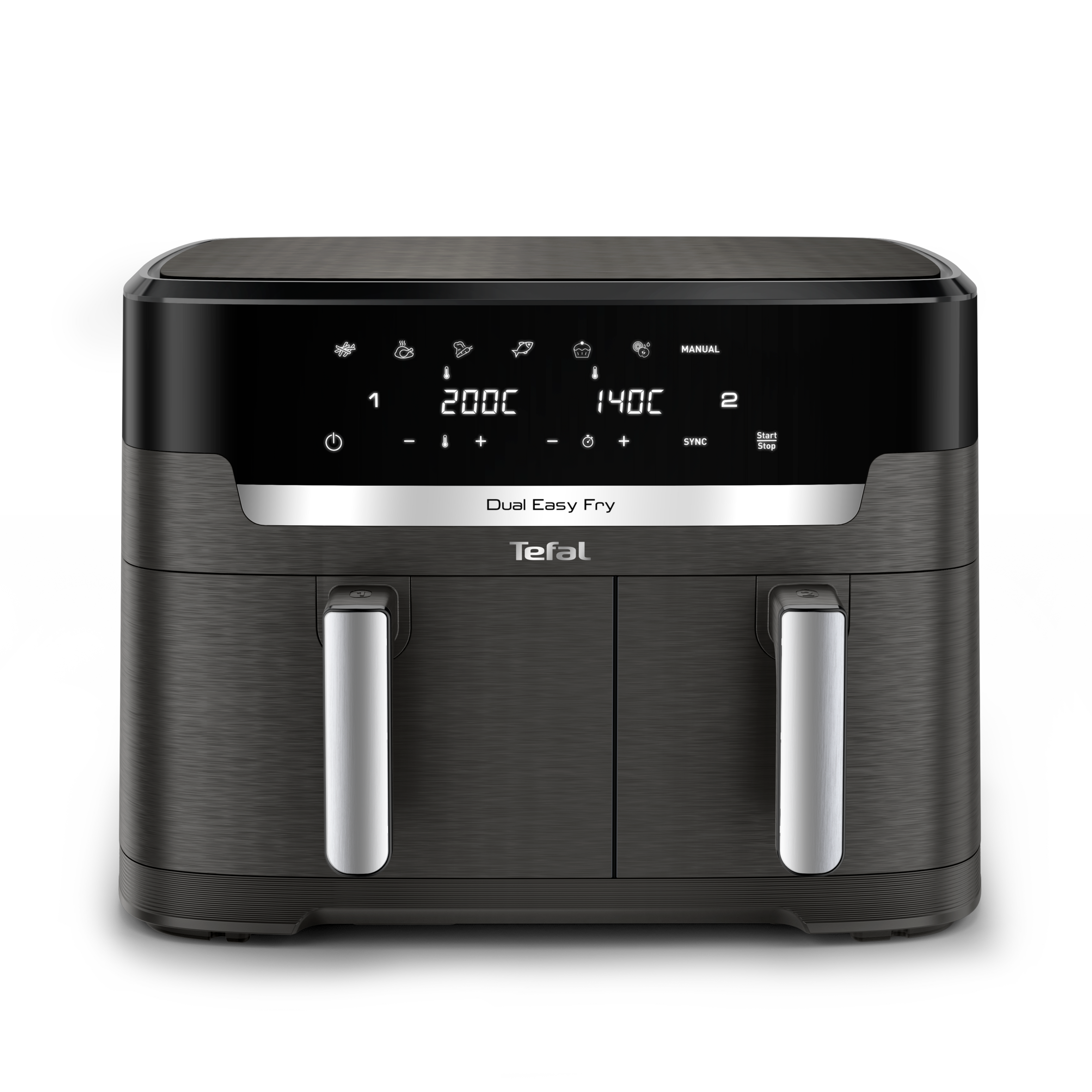 EY942HE0 Easy Fry Dual XXL horkovzdušná fritéza Tefal 11 l