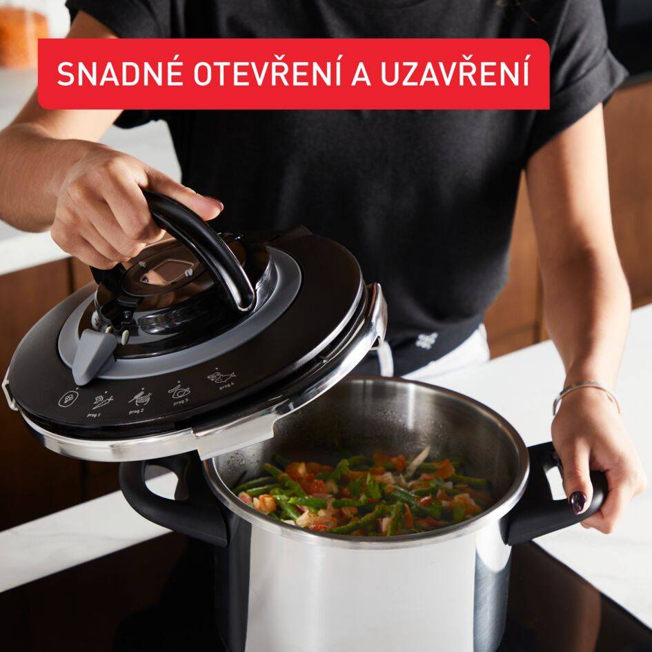 Tlakový hrnec Tefal Clipso+ CHEF 6l P4550731 