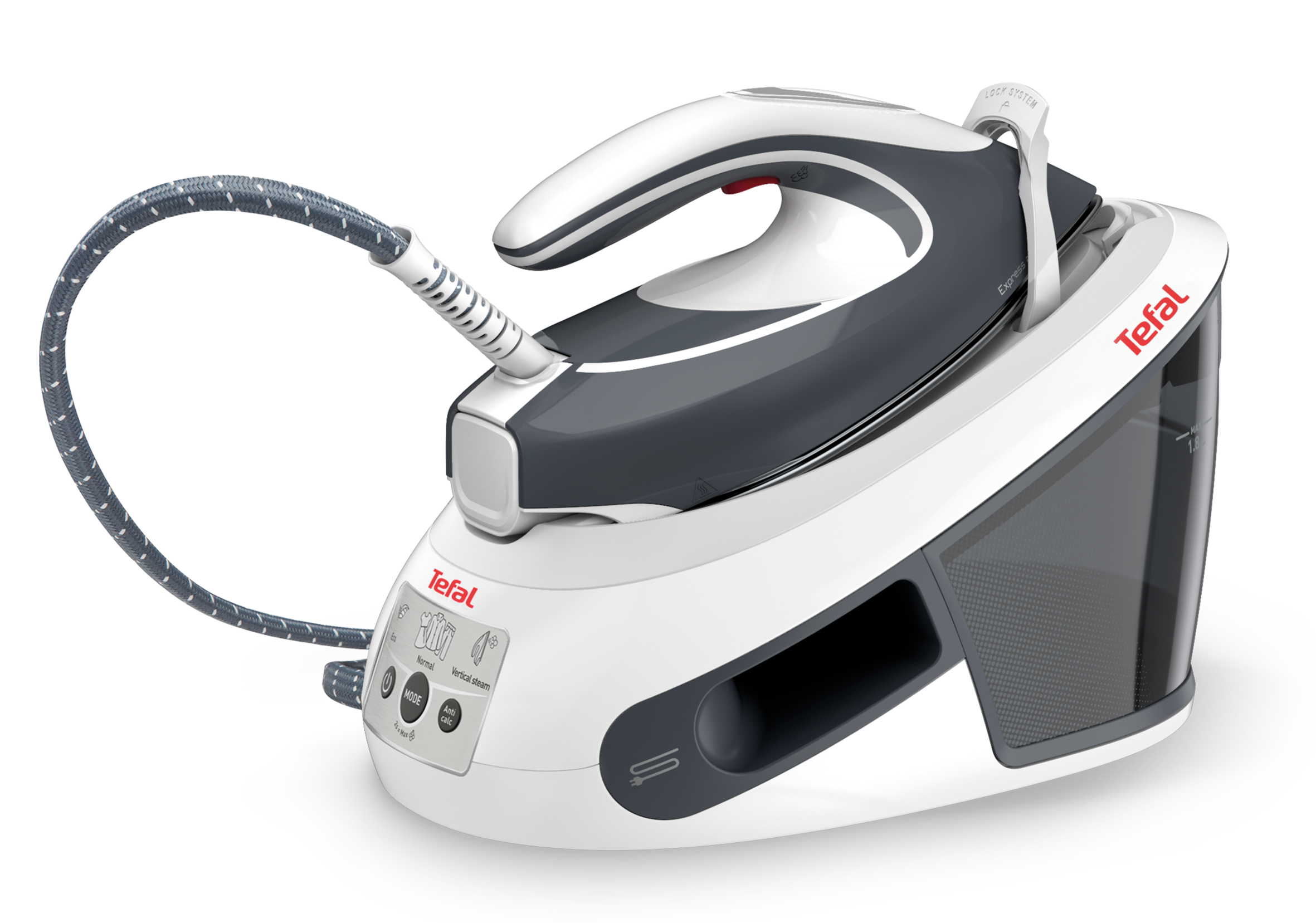 SV8020 Express Airglide Parní generátor Tefal šedá/bílá
