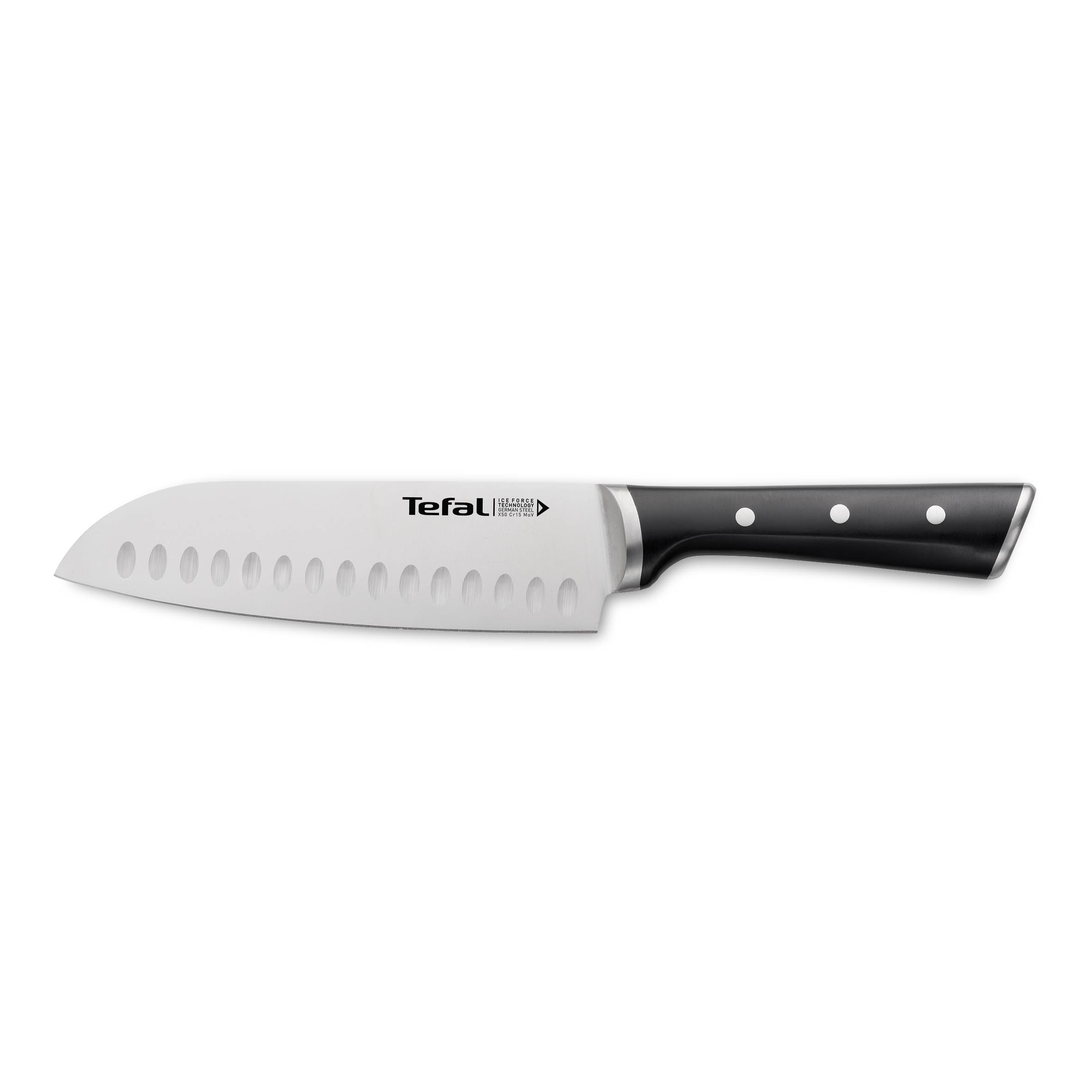 Kuchyňský nůž Tefal Ice Force K2320614 Nerezový/Černý 18 cm