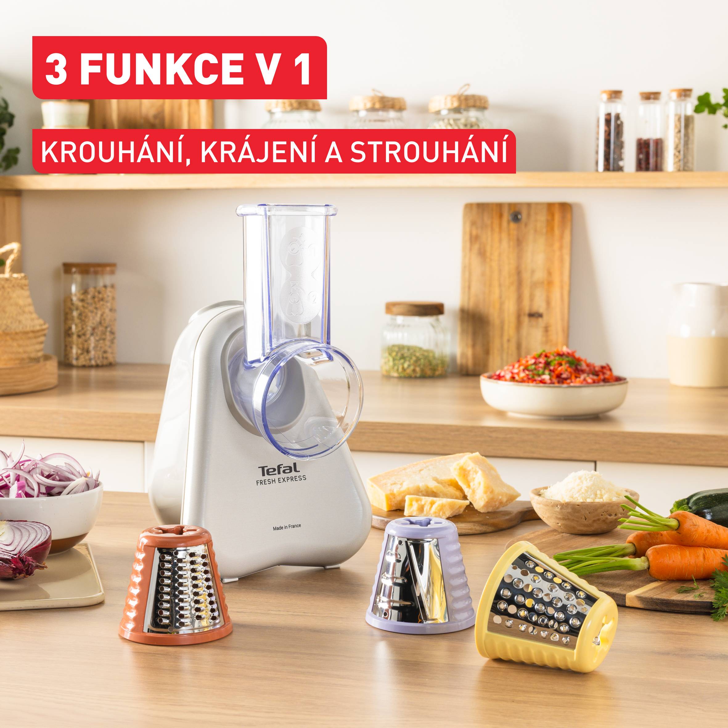 Elektrické struhadlo Tefal Fresh Express DN853BE0