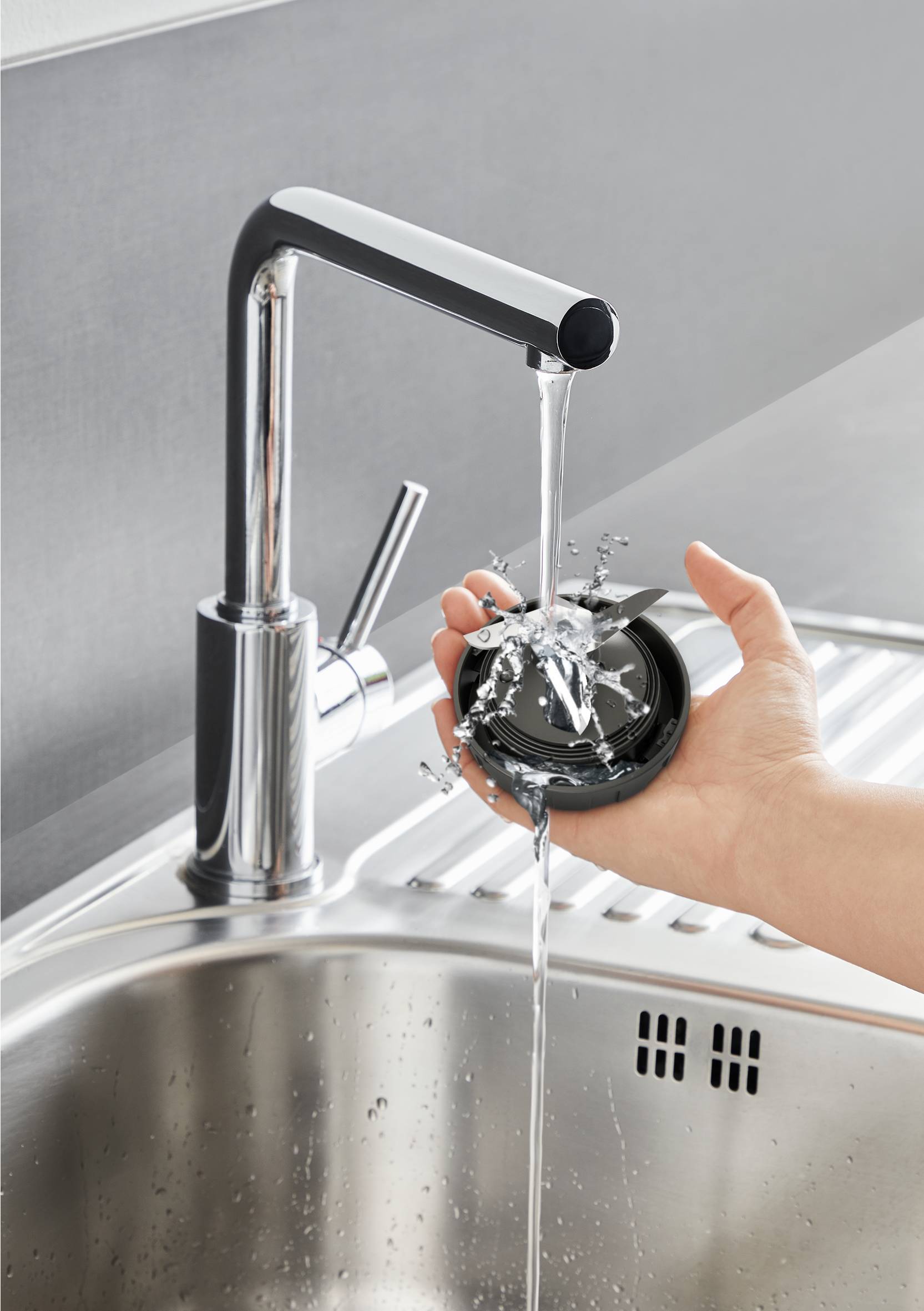 Stolní mixér Tefal Blendeo+ BL2C0130 Šedý/Bílý