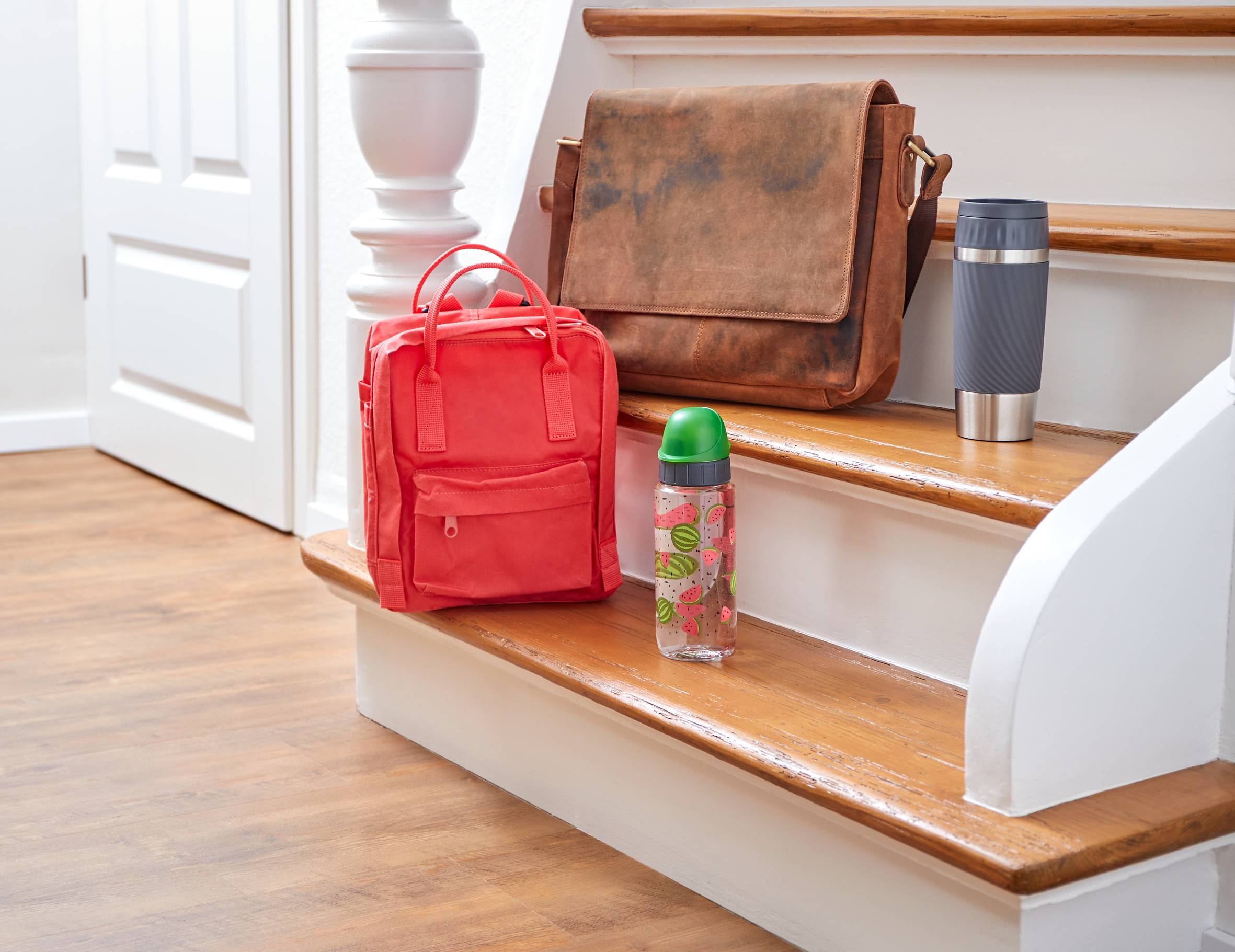 Termohrnek Tefal Easy Twist Mug N2011510 Šedý 0,36 l