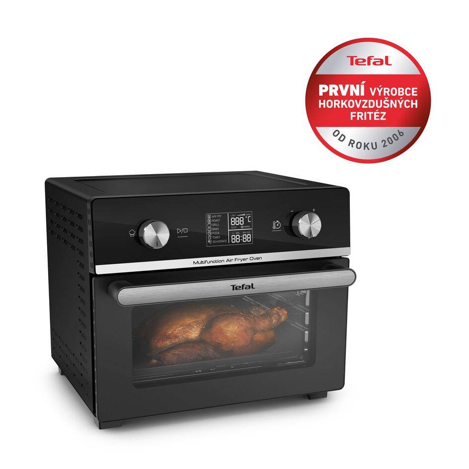 Velká rodinná horkovzdušná fritéza a multifunkční trouba Tefal Easy Fry 20 l FW606810
