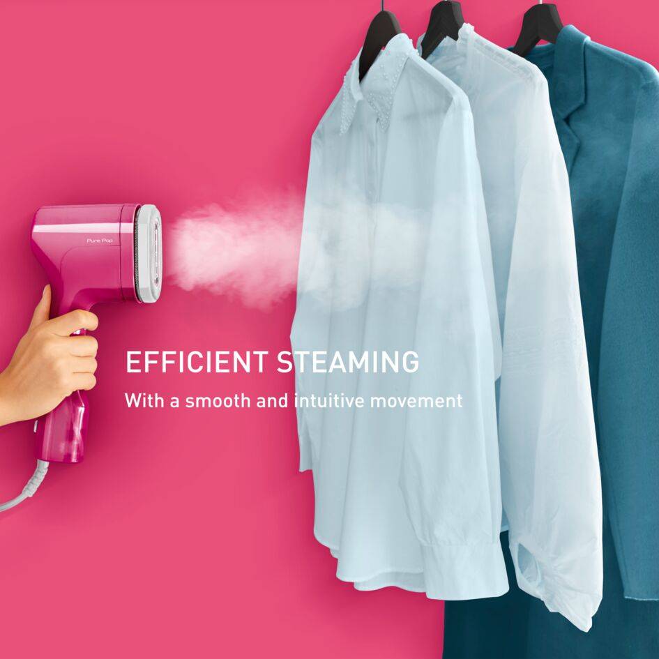 Napařovač oděvů Tefal Pure POP DT2023F0 růžový