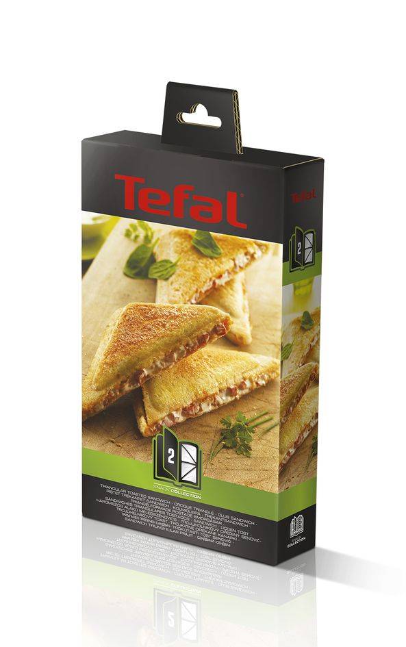 Výměnné plotýnky pro sendvičovač Tefal Snack Collection XA800212 Trojúhelníkový toast