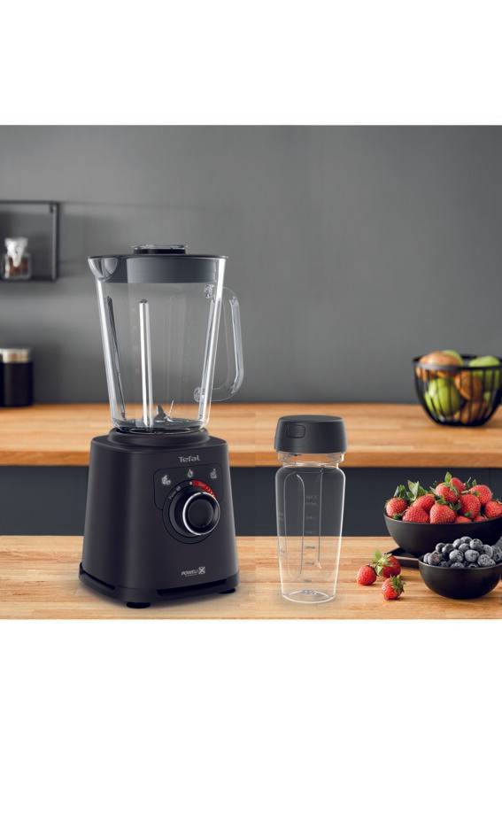 Cestovní láhev a náhradní mixovací čepele pro vysokorychlostní mixér Tefal Perfectmix+