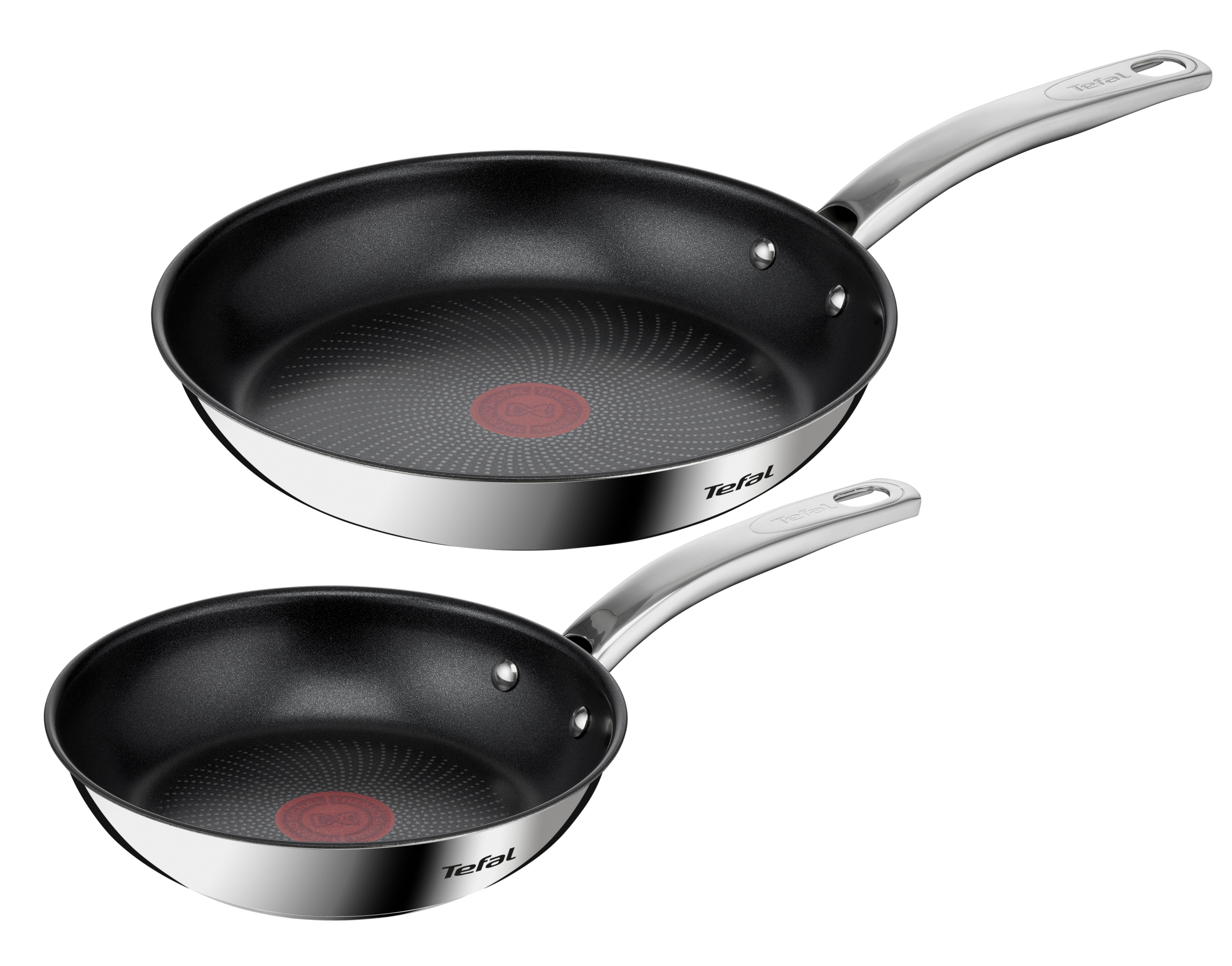 Sada nerezových pánví Tefal Intuition B817S255 2 ks 20 a 26 cm