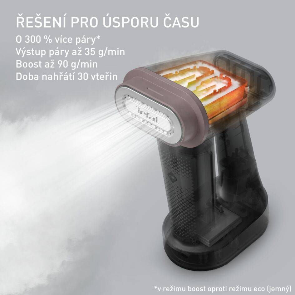 Pure Force, napařovač oděvů, 3v1 napařování, žehlení a odstraňování žmolků