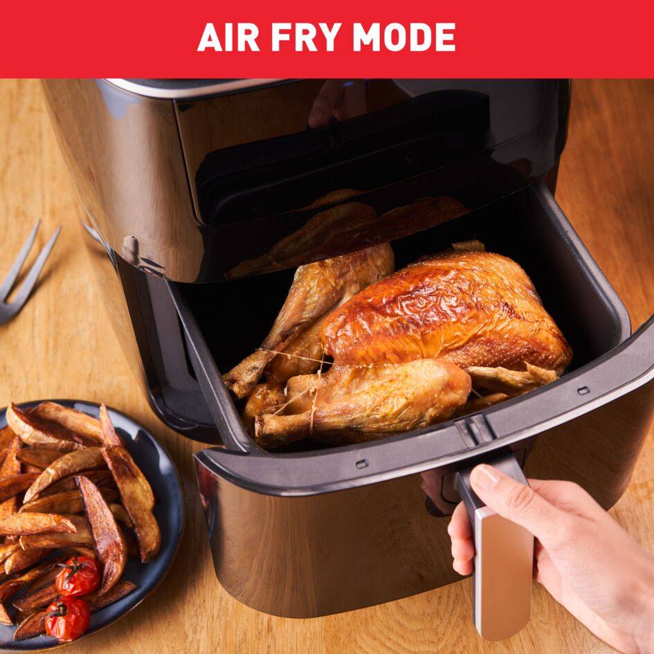 Horkovzdušná fritéza Tefal Easy Fry & Grill & Steam 3v1 FW201815 Černá