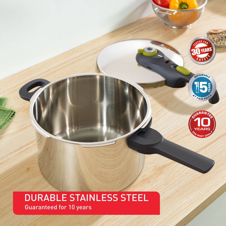 Tlakový hrnec Tefal Secure 5 Neo P2530738 Nerezový 6 l