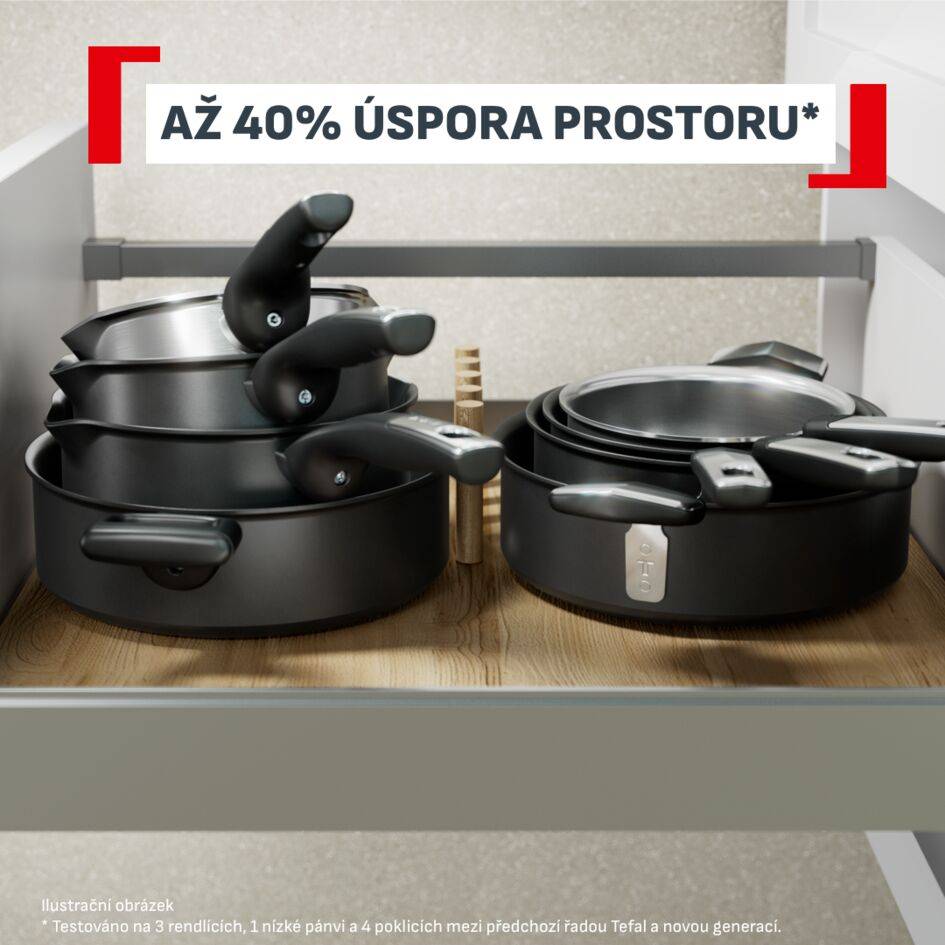 Nízký kastrol Tefal Excellence+ G3307153 26 cm