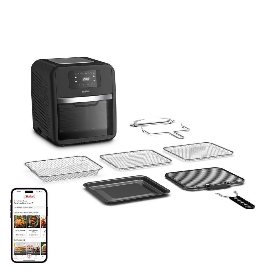 Horkovzdušná fritéza s grilem Tefal Easy Fry & Grill & Oven 9v1 FW501815 Černá