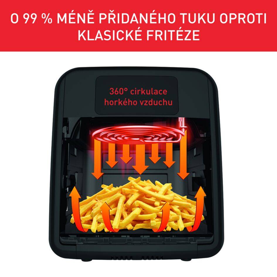 Horkovzdušná fritéza s grilem Tefal Easy Fry & Grill & Oven 9v1 FW501815 Černá
