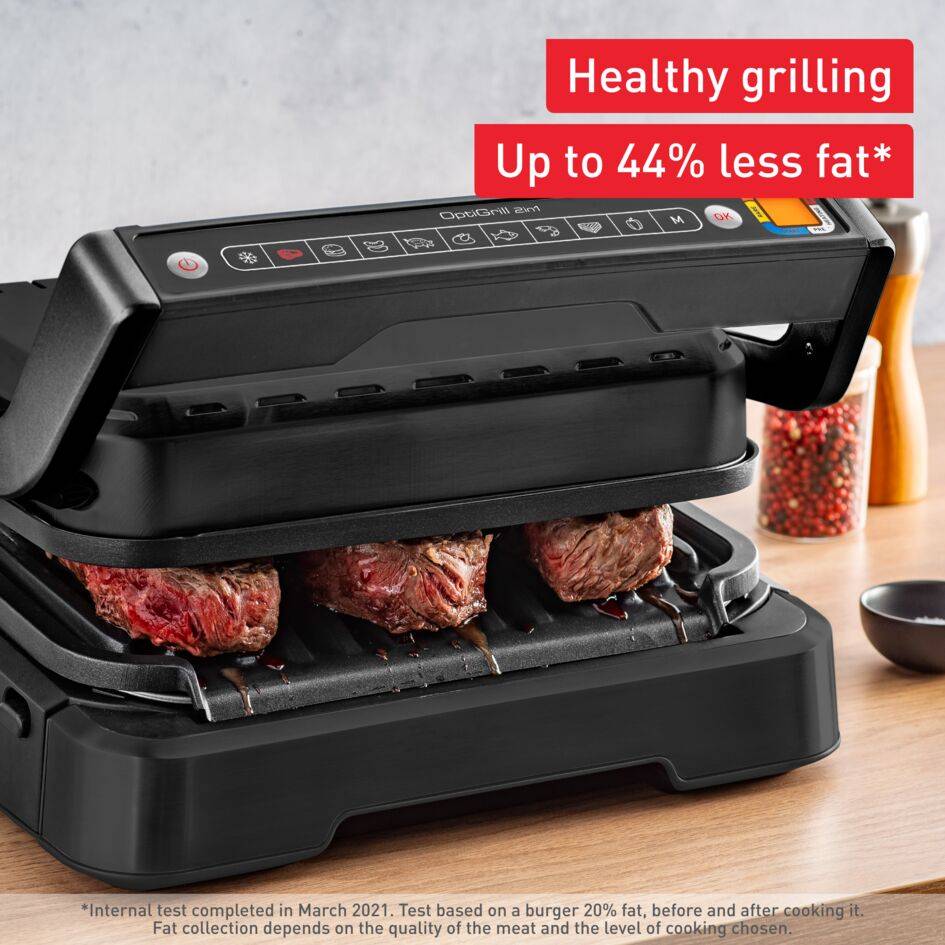 OptiGrill 2v1 Černý GC772830