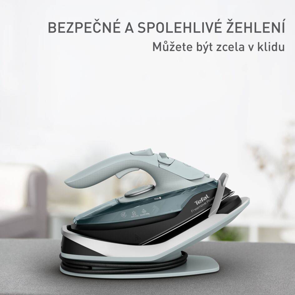 Bezdrátová napařovací žehlička Tefal Freemove Power FV6670E0