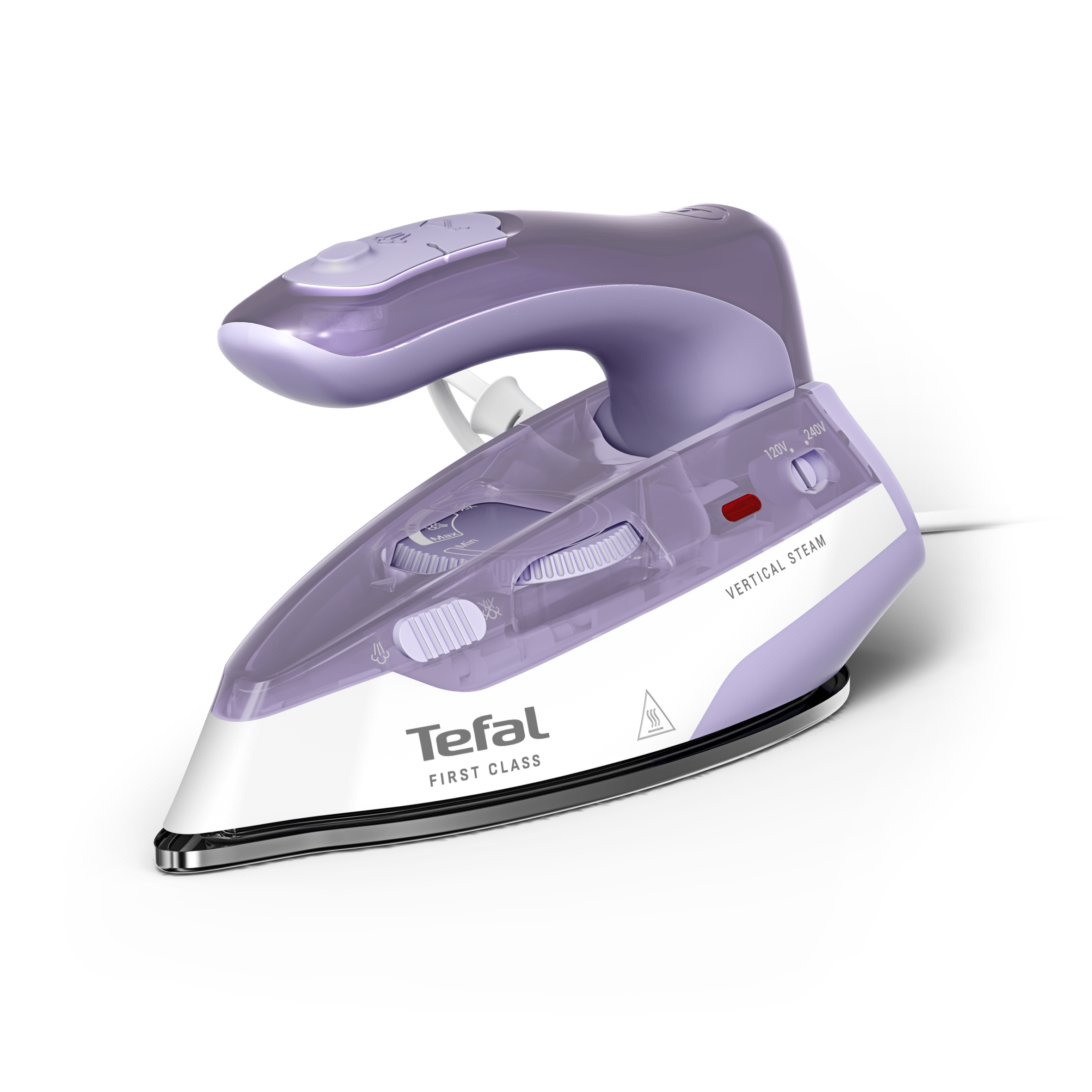 Napařovací žehlička Tefal First Class DB1612E0 Fialová/Bíla
