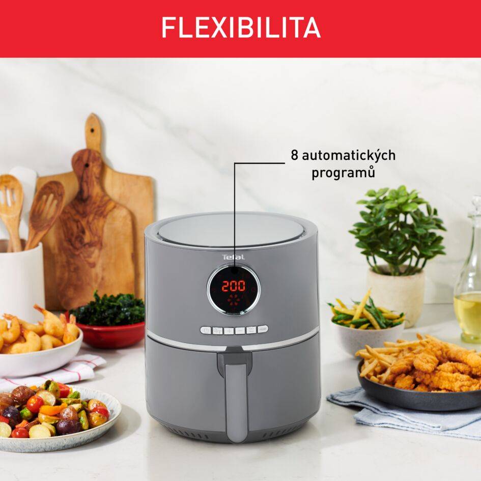 Horkovzdušná fritéza Tefal Ultra Fry Digital EY111B15