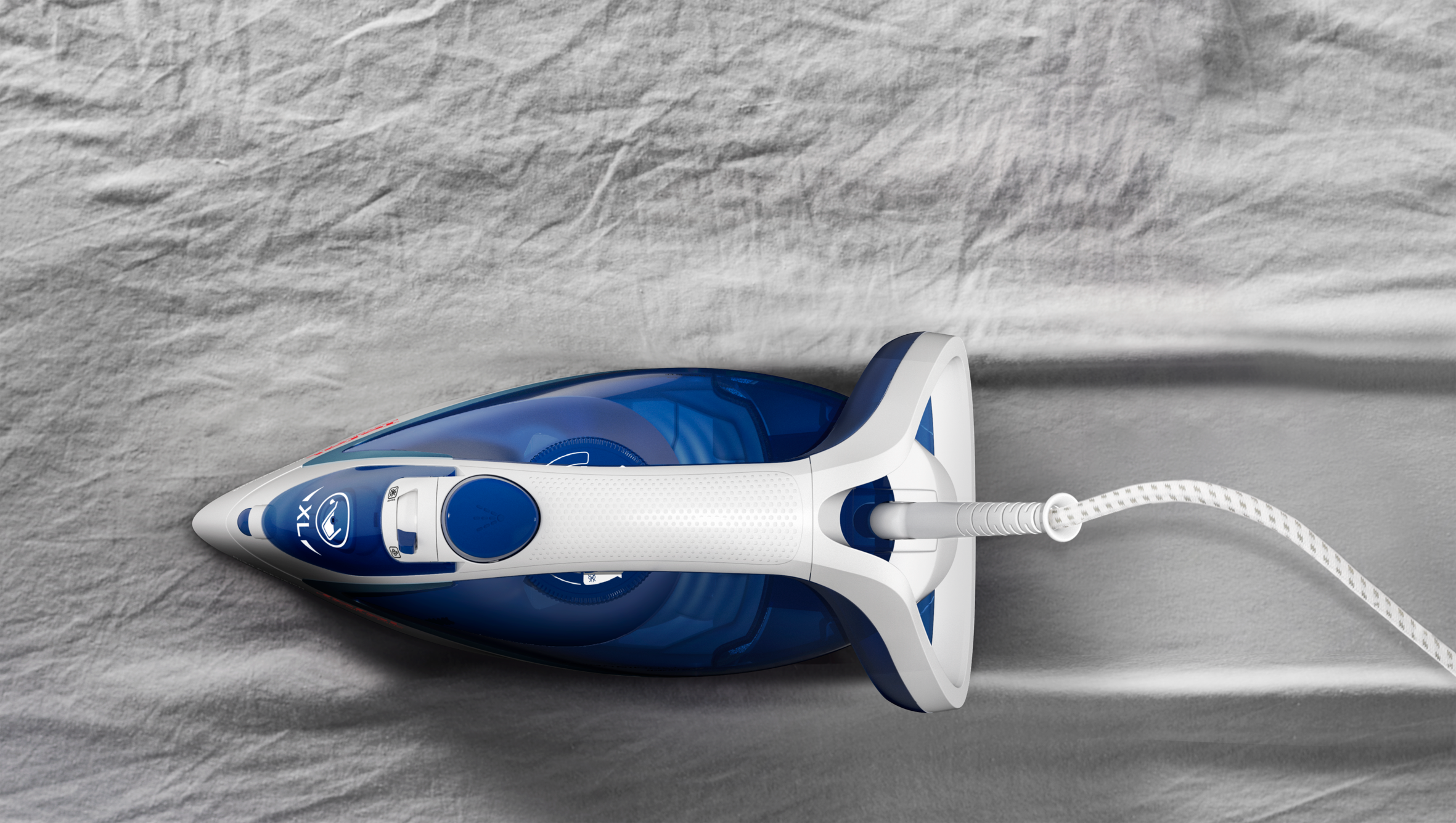 Napařovací žehlička Tefal Steam Irons Easygliss 2 FV5736E0 Modrá/Bílá