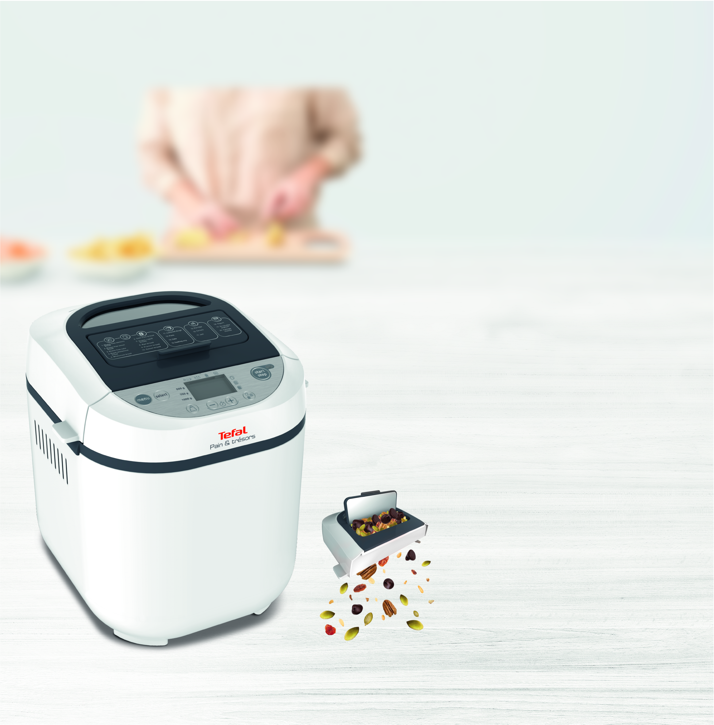 Domácí pekárna Tefal Pain & Trésors PF250135 Bílá