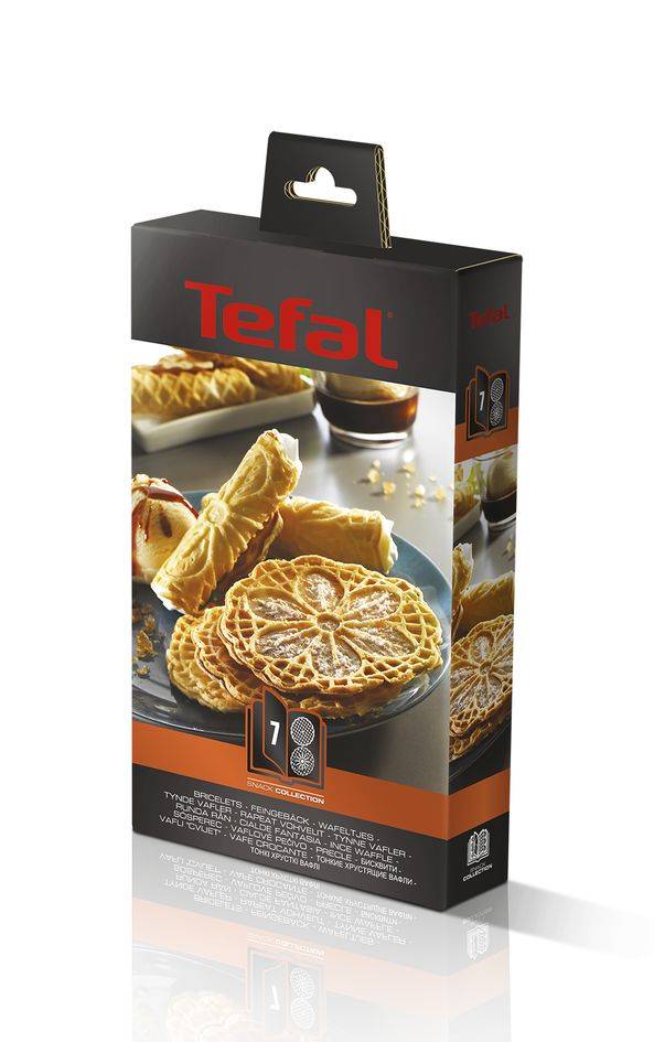 Výměnné plotýnky pro sendvičovač Tefal Snack Collection XA800712 Květinové lívance