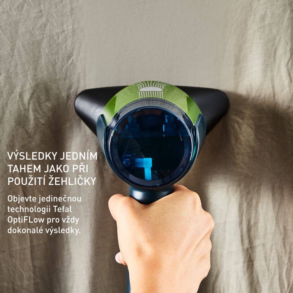 Nasávací ruční napařovač a žehlička 2v1 Tefal AeroSteam DT9810F0 Černý