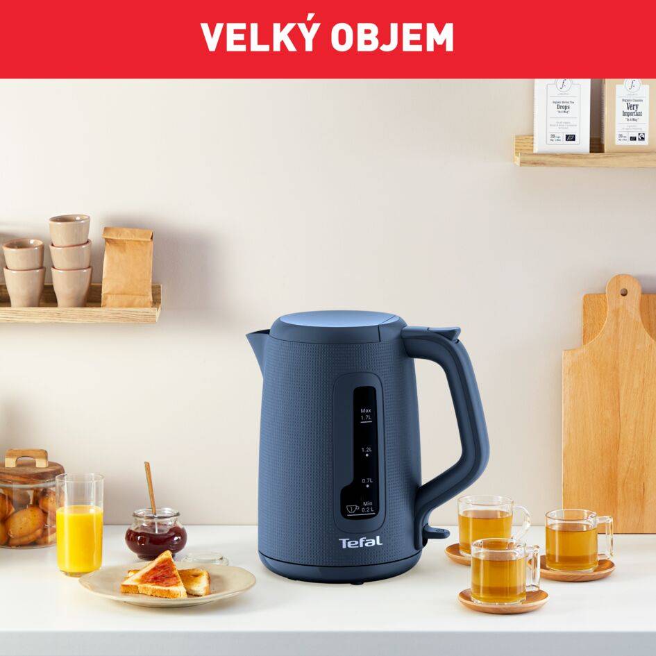 Rychlovarná konvice Tefal Morning KO2M0410 Modrá 1,7 l